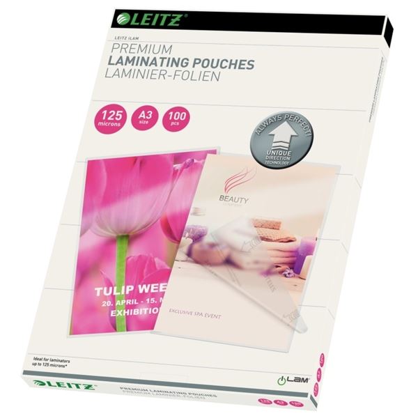 Laminierhülle A3 2x125my LEITZ 7488-00-00 UDT