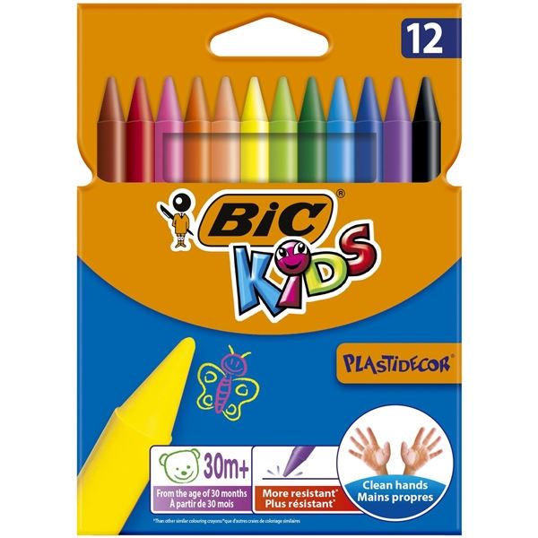 Bic-Wachse, 12 Stück