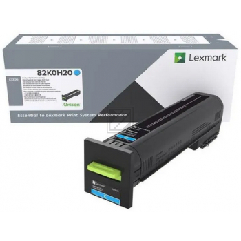 Original Lexmark 82K0H20 Toner cyan