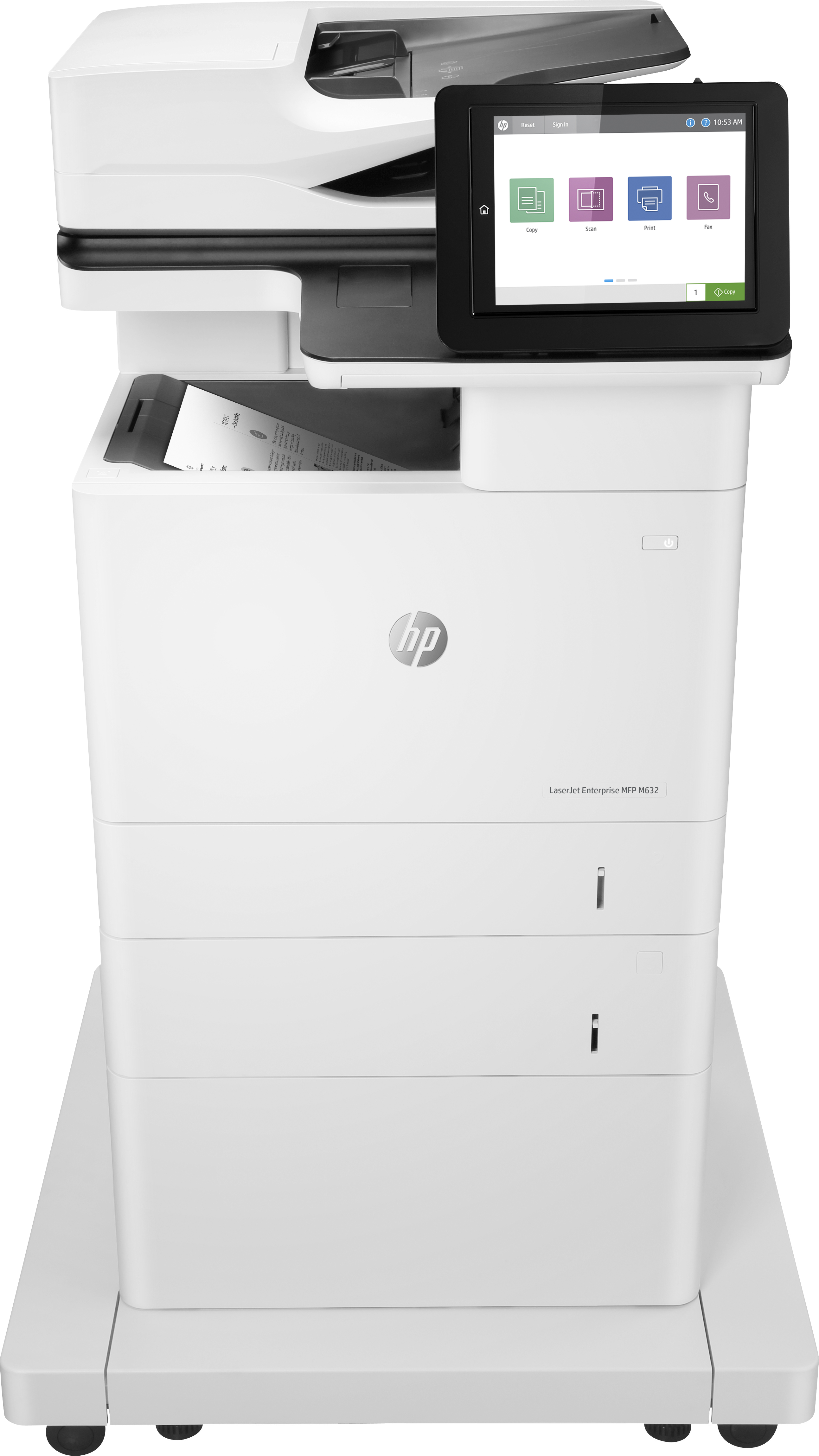 HP LaserJet Enterprise M632fht Laser 1200 x 1200 DPI 61 Seiten pro Minute A4