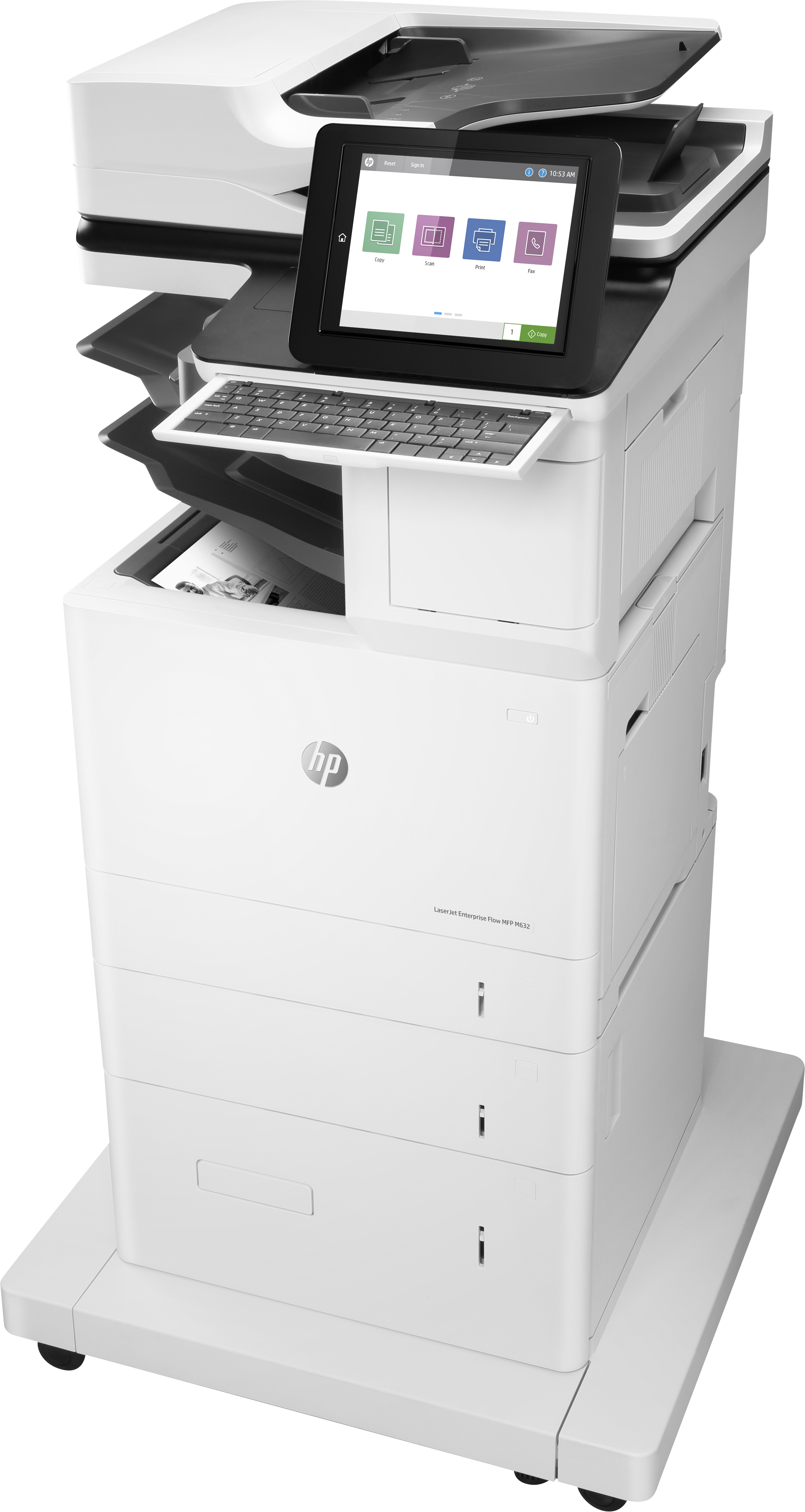 HP LaserJet Enterprise Flow M632z Laser A4 1200 x 1200 DPI 61 Seiten pro Minute