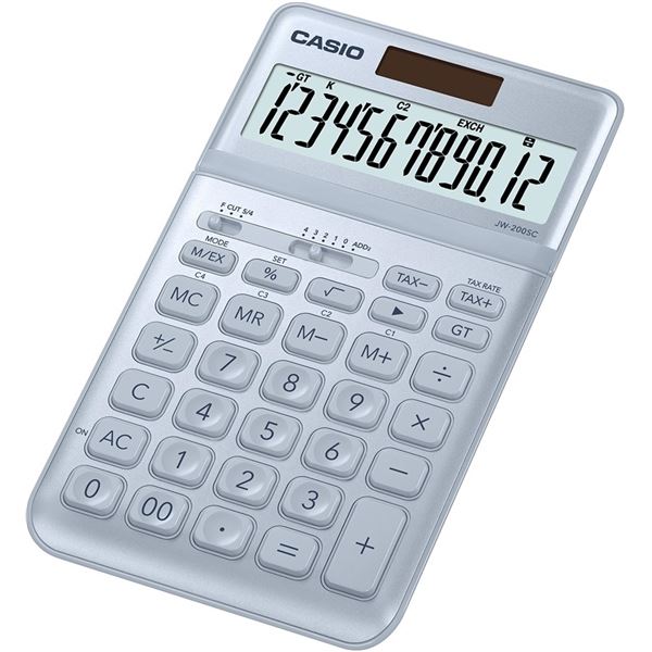 Casio JW 200SC BU Tischrechner