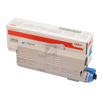 Original OKI 46490607 Toner cyan