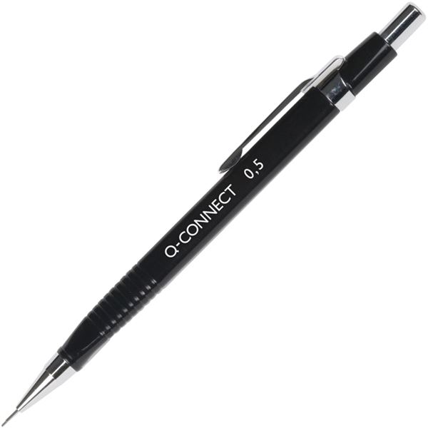 Connect 0,5 mm Mikrobleistift, schwarz mit Metallzubehör