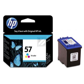 Original HP C6657A / 57 Tinte cyan, magenta, gelb