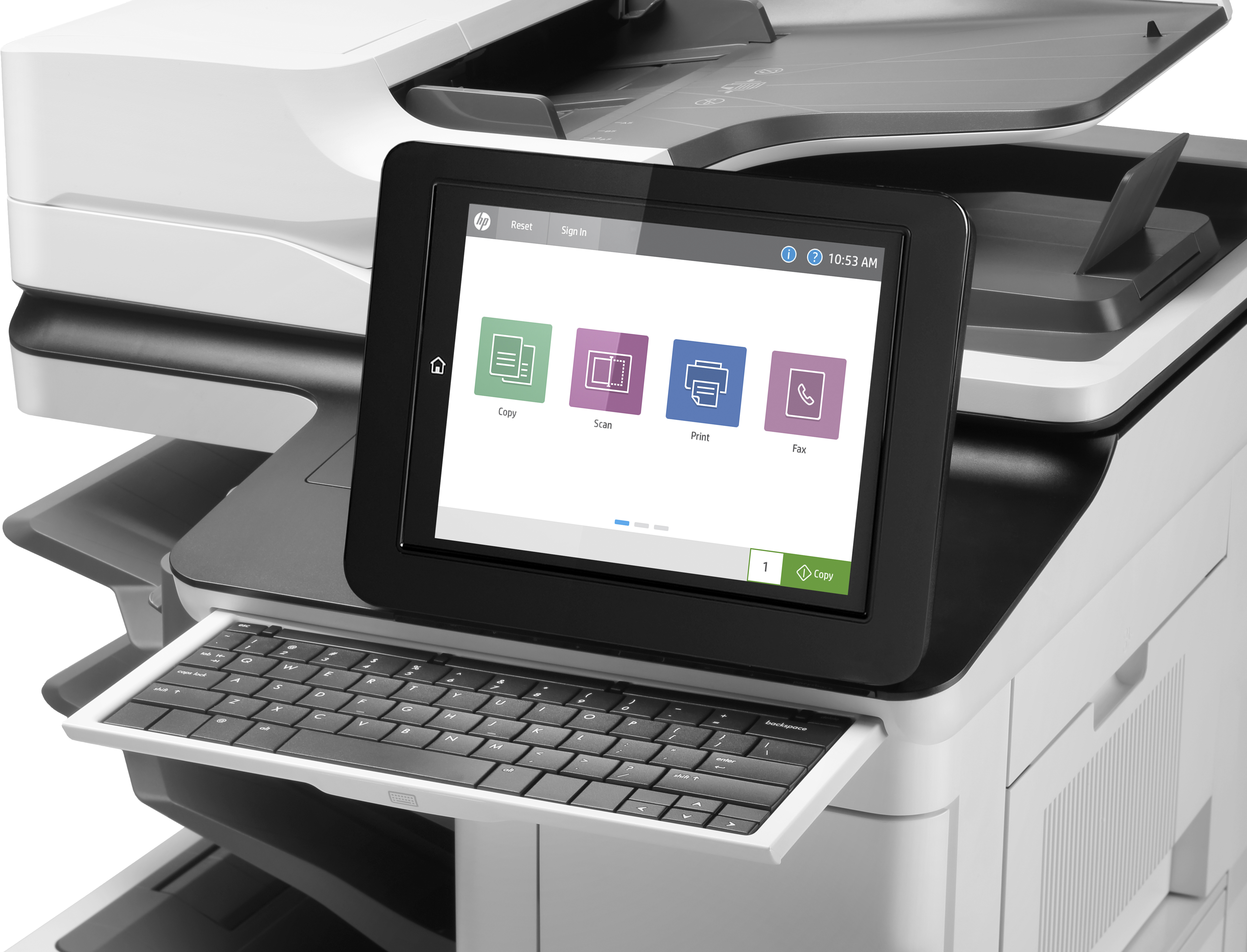 HP LaserJet Enterprise Flow M632z Laser A4 1200 x 1200 DPI 61 Seiten pro Minute