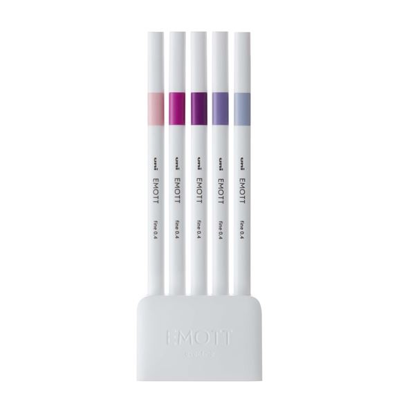 Liner Uni EMOTT, Satz mit 5 Farben, FLORAL