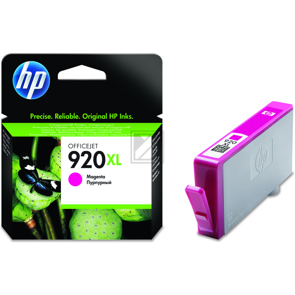 Original HP CD973AE / 920XL Tinte magenta