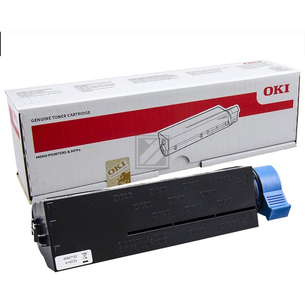 Original OKI 45807102 Toner schwarz