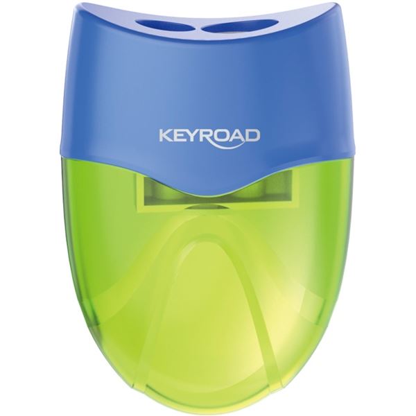 KEYROAD Mellow Duo Doppelbleistiftspitzer, grün