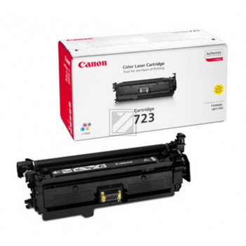 Original Canon 2641B002 / 723Y Toner gelb Canon Toner-Kartusche gelb (2641B002, 723)