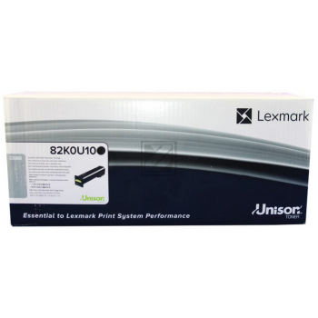 OEM-82K0U10 Lexmark Toner-Kit schwarz HC plus (82K0U10)