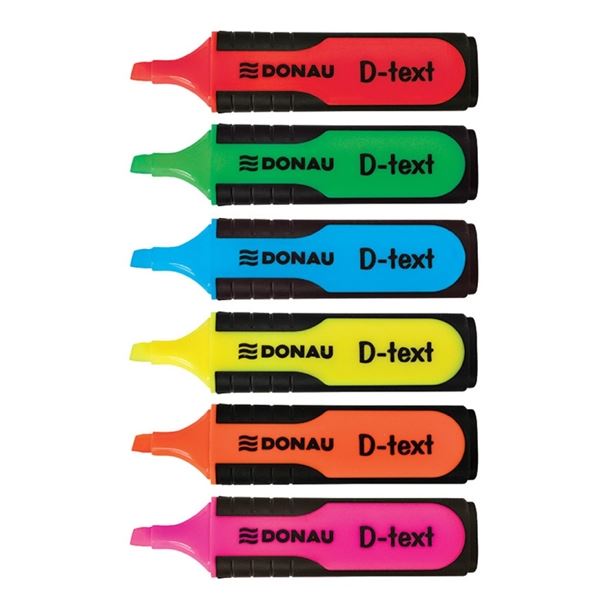 Highlighter Donau, 6er-Set