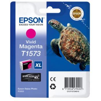 Original Epson C13T15734010 / T1573 Tinte magenta