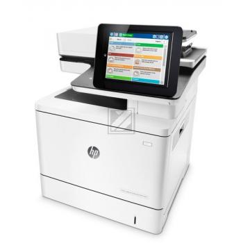 HP Color LaserJet Enterprise M577f MFP, Farbe, Drucker für Kleine &amp; mittelständische Unternehmen, Drucken/Kopieren/Scannen/Faxen, Automatischer Vorlageneinzug für 100 Blatt; USB-Druck über Vorderseite; Scannen an E-Mail/PDF; Beidseitiger Druck