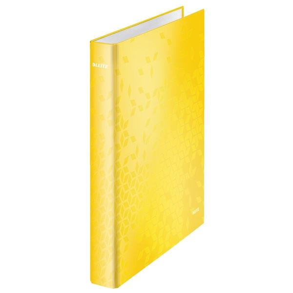 Doppelringbinder Leitz WOW, gelb