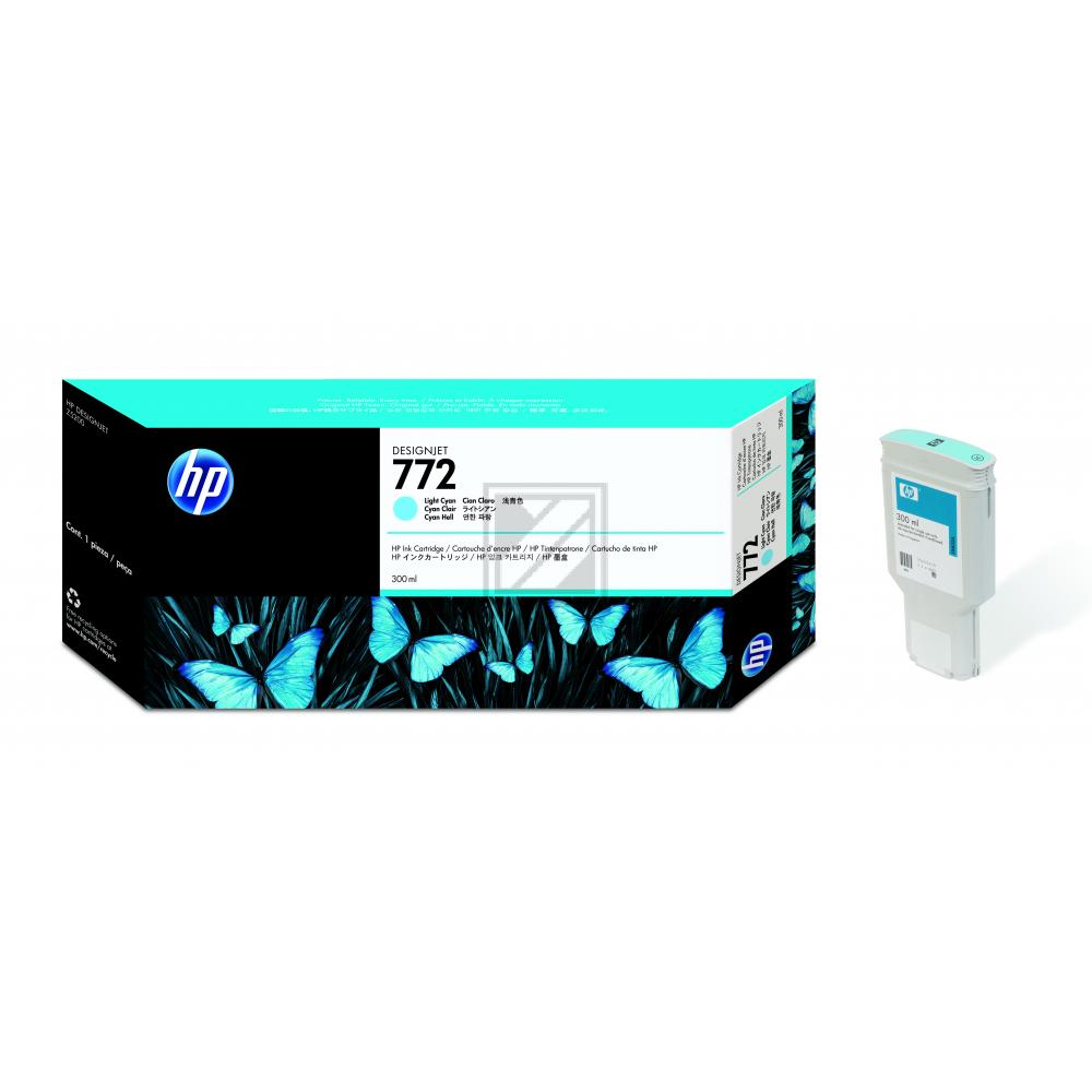 Original HP CN632A / 772 Tinte cyan hell