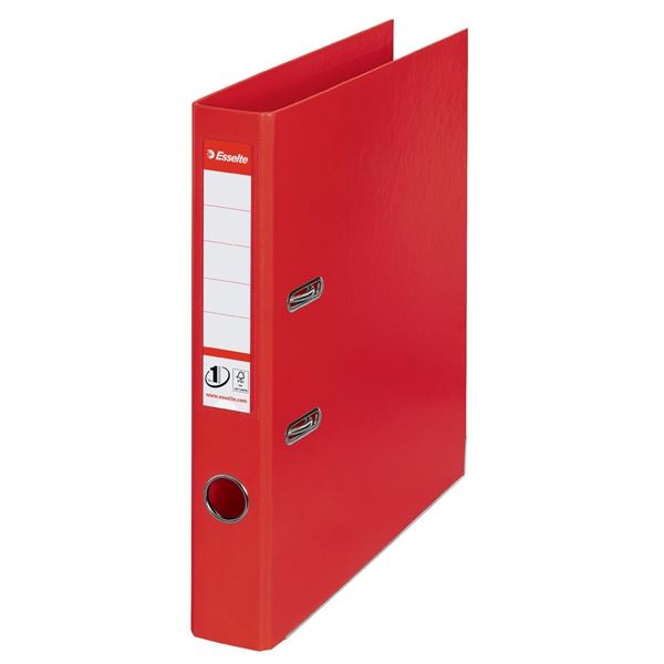 Schnellhefter A4 Esselte No. 1 POWER, 5 cm, rot, Kunststoff