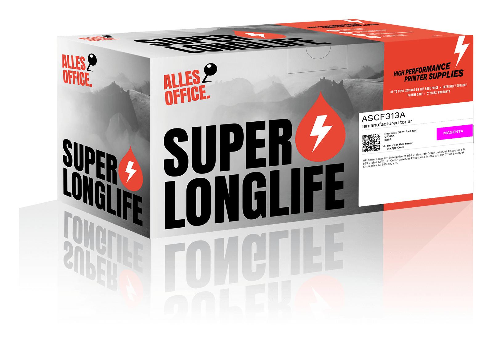 Superlonglife HP CF313A / 826A Toner magenta