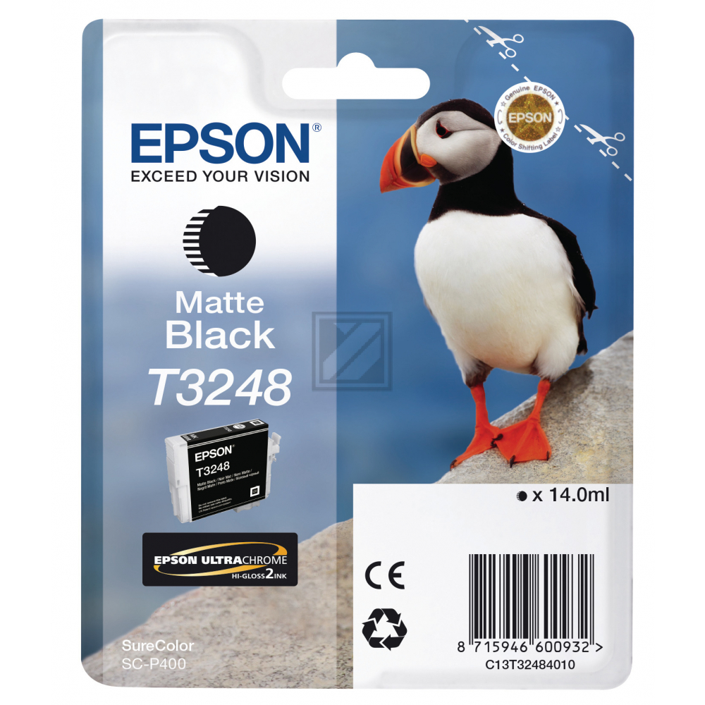 Original Epson C13T32484010 / T3248 Tinte orange