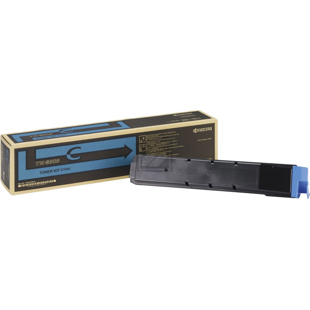 Original KYOCERA 1T02LCCNL0 / TK-8505C Toner cyan Kyocera Toner-Kit cyan (1T02LCCNL0, TK-8505C)