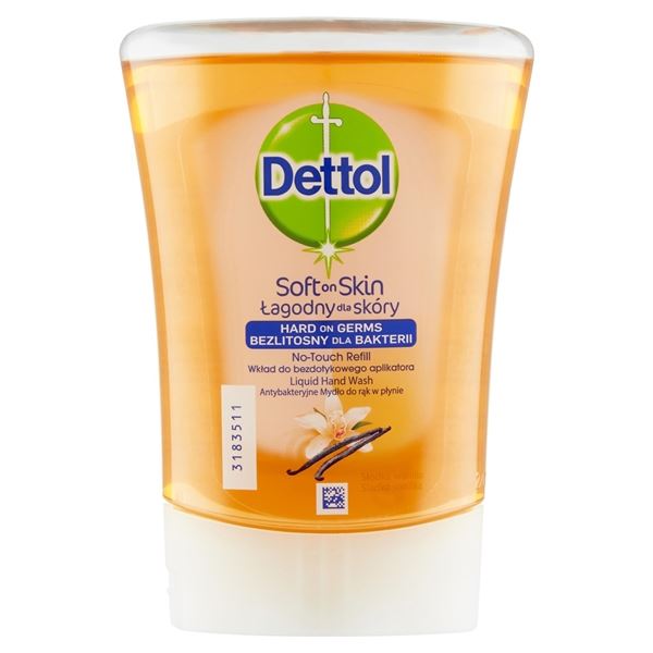 Ersatz-Nachfüllpackung für Dettol-Spender, Vanille 250 ml