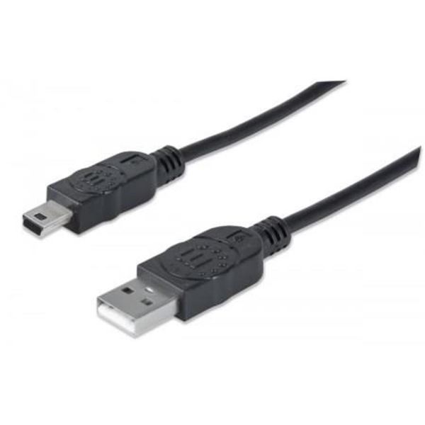 Anschlusskabel Manhattan USB 2.0 mini B5, 1,8m