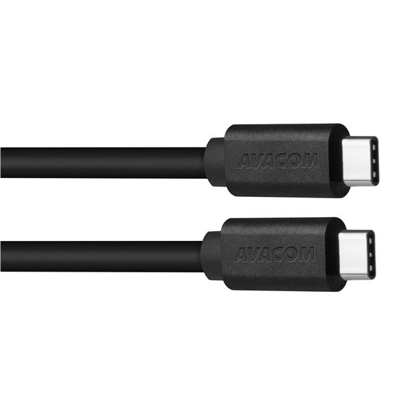 Datenladekabel USB-C - USB-C,100cm,schwarz