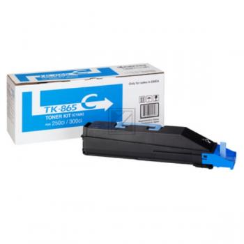 Original KYOCERA 1T02JZCEU0 / TK-865C Toner cyan Kyocera Toner-Kit cyan (1T02JZCEU0, TK-865C)