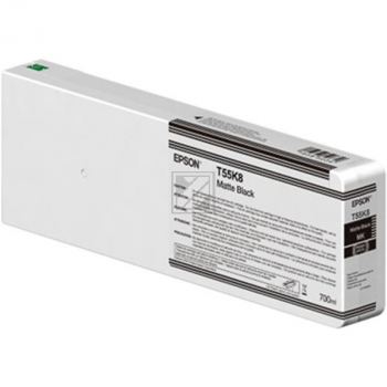 Original Epson C13T55K80N / T55K800 Tinte schwarz matt
