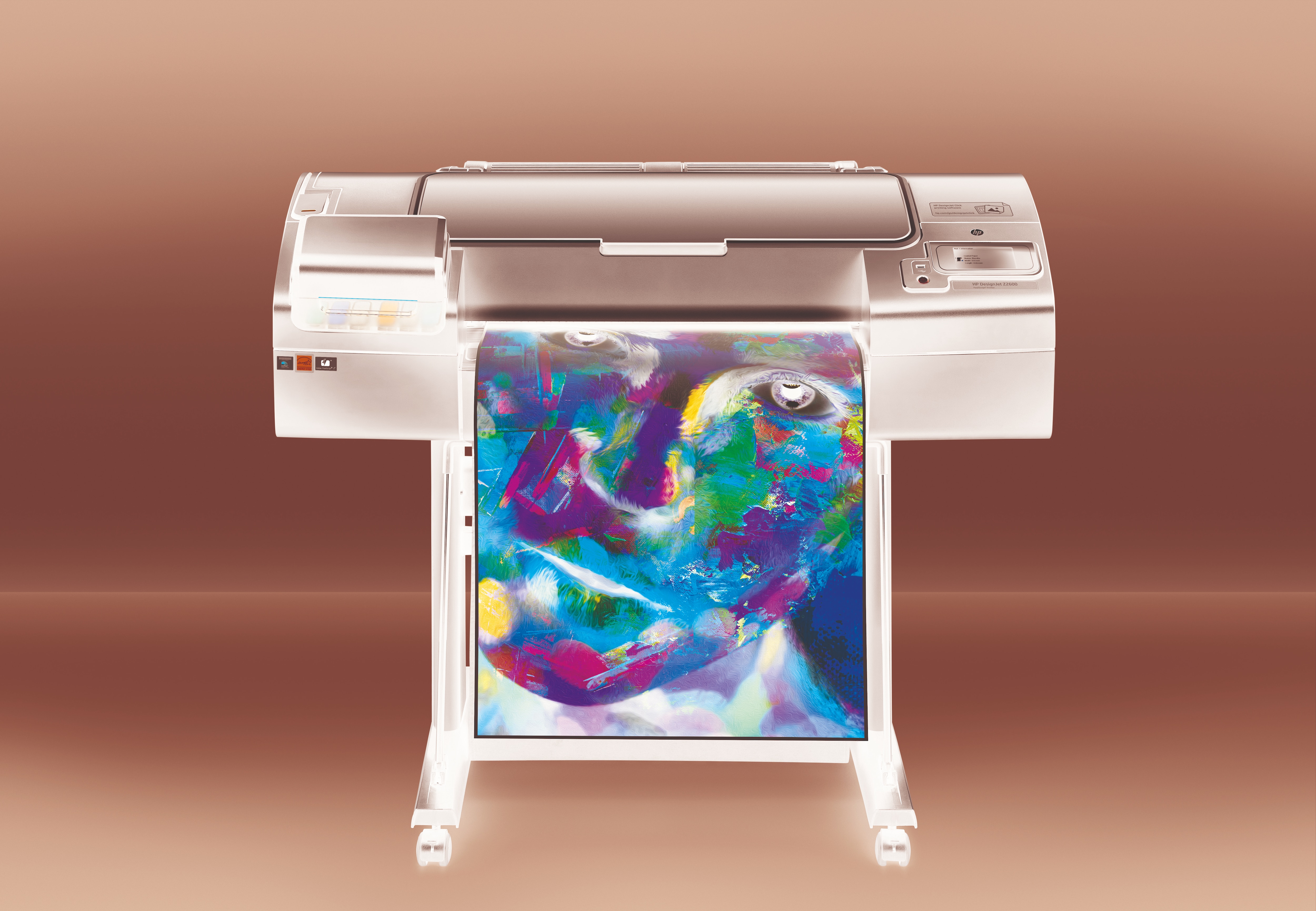 HP Designjet Z2600 24-in PostScript Großformatdrucker Thermal inkjet Farbe 2400 x 1200 DPI 610 x 1676 mm