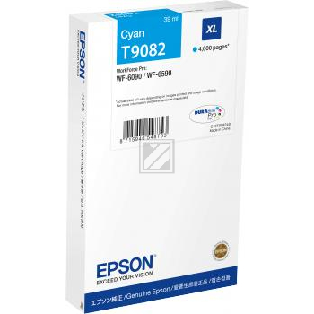 Original Epson C13T90824N / T9082 Tinte cyan