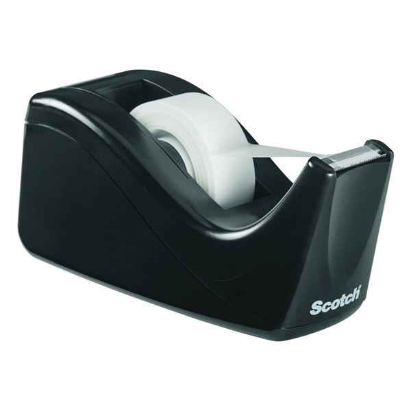 Scotch C60 Desktop-Klebebandabroller, schwarz