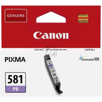 Original Canon 2107C001 / 581PB Tinte blau Canon Tintenpatrone blau photo (2107C001, CLI-581PB)