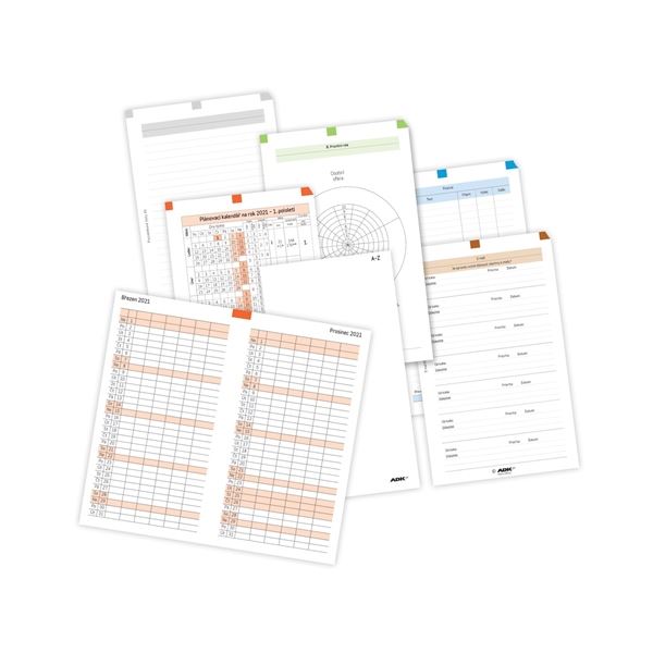 ADK-Basisset, für die Wochenplanung, A5