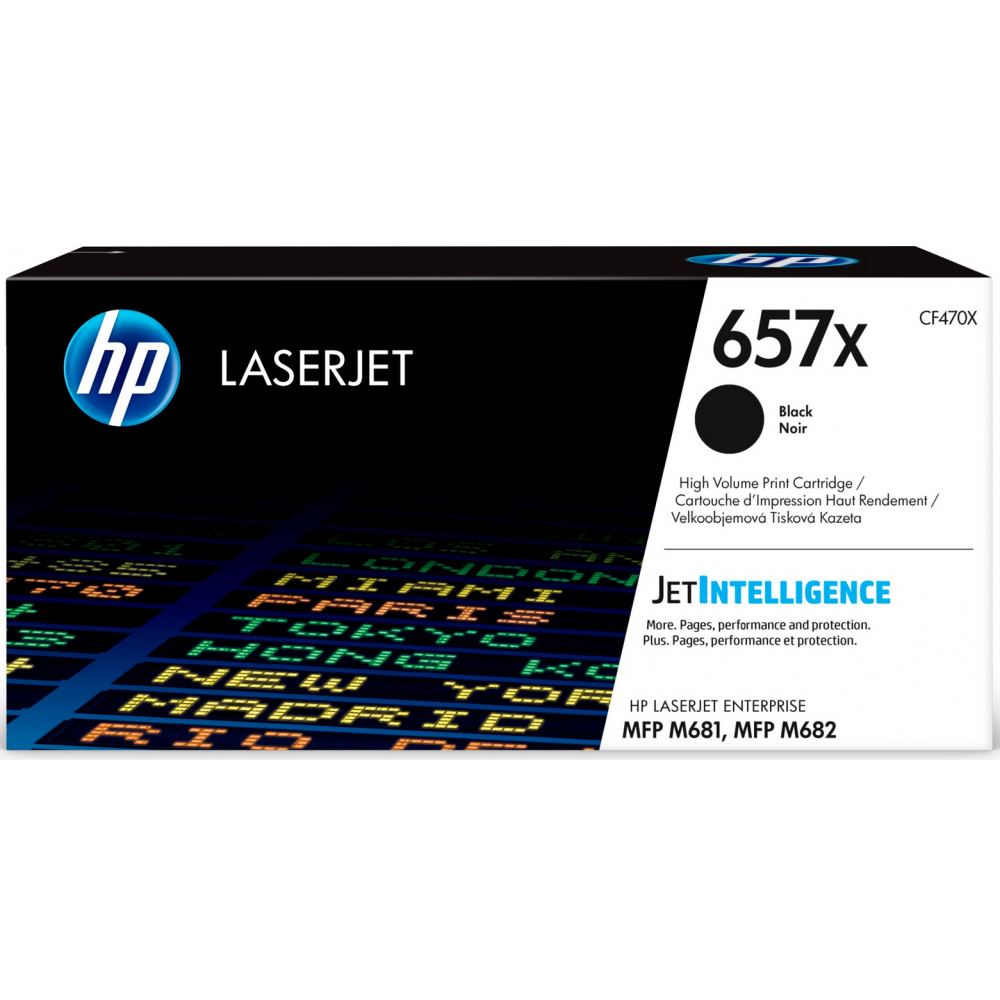 Original HP CF470X / 657X Toner schwarz