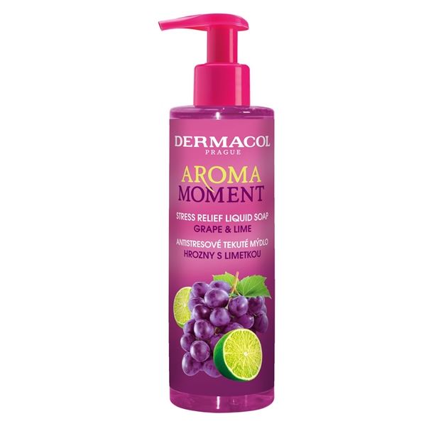 Flüssigseife Dermacol - Weintraube mit Limette, 250 ml