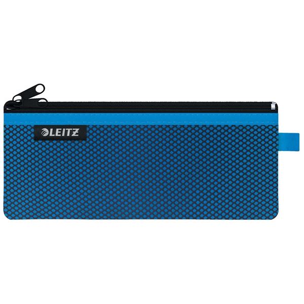 Doppelte Stofftasche, Leitz WOW - mittel, blau