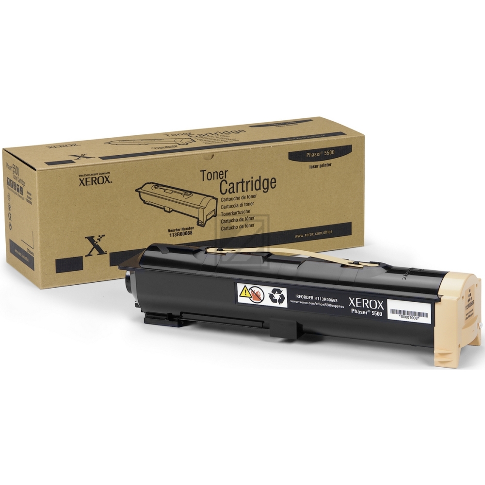 Xerox Toner-Kartusche schwarz (113R00668)
