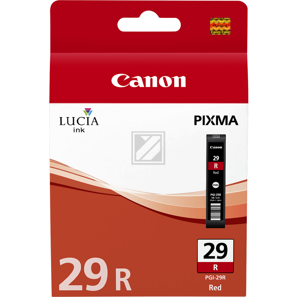 Original Canon 4878B001 / PGI-29R Tinte rot