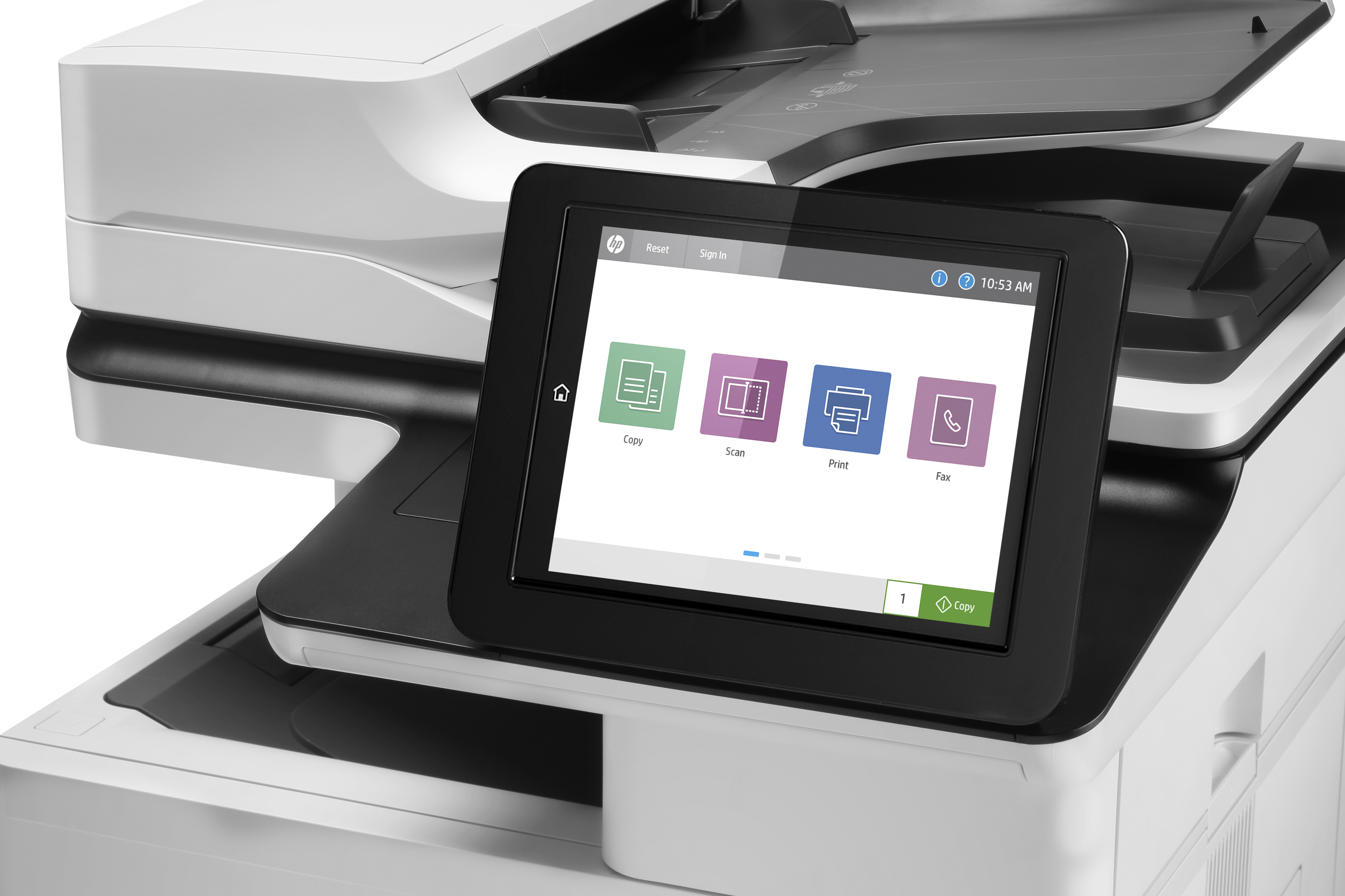 HP LaserJet Enterprise M632fht Laser 1200 x 1200 DPI 61 Seiten pro Minute A4