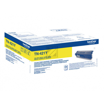 Original Brother TN-421Y Toner gelb