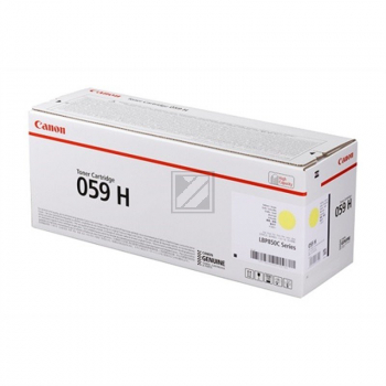 Original Canon 3624C001 / 059H Toner gelb