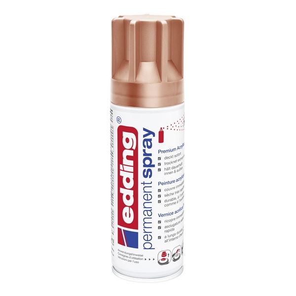 Edding 5200 Acryl-Spray, Prachtvolles Kupfer matt
