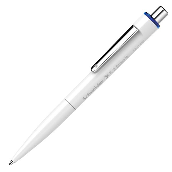 Schneider K3 Biosafe-Kugelschreiber, blau