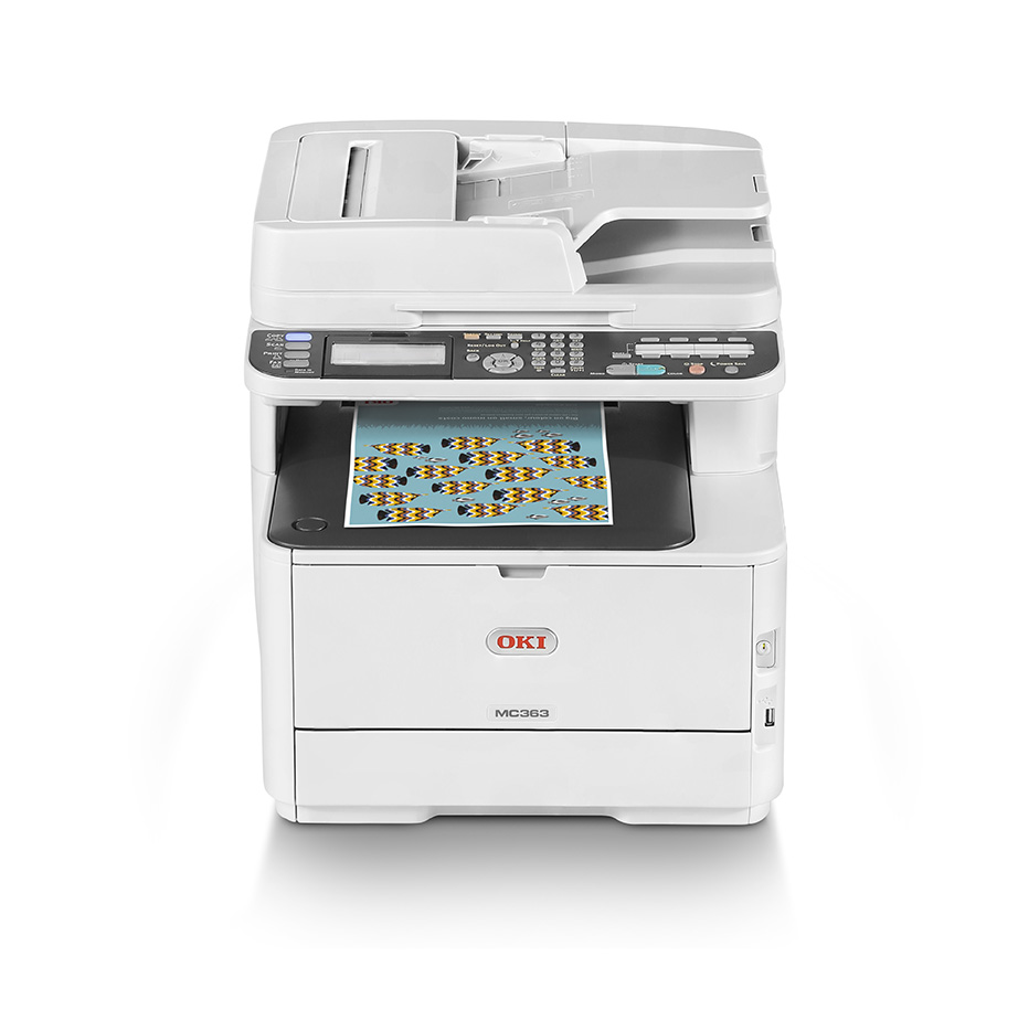 OKI MC363dn LED 600 x 1200 DPI 30 Seiten pro Minute A4