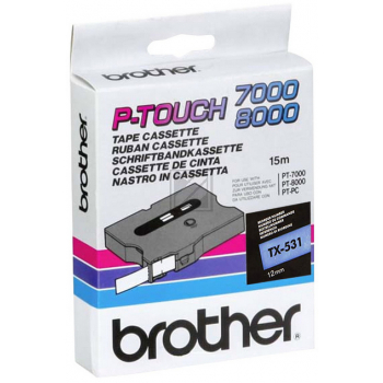 Brother TX-531 Label Etikette