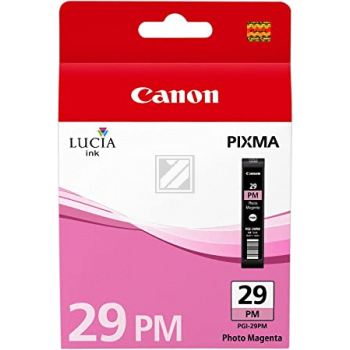 Original Canon 4877B001 / PGI-29PM Tinte magenta hell
