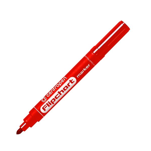 Flipchart-Marker Centropen 8550, rot