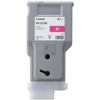 Canon Tintenpatrone magenta (6269C001, PFI-321M)